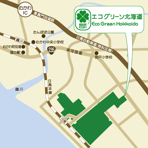 北海道農場地図